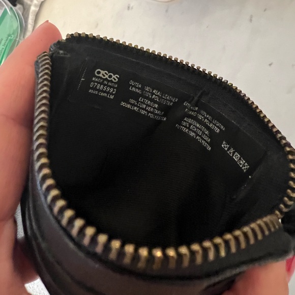 Leather pouch wallet - Picture 4 of 4